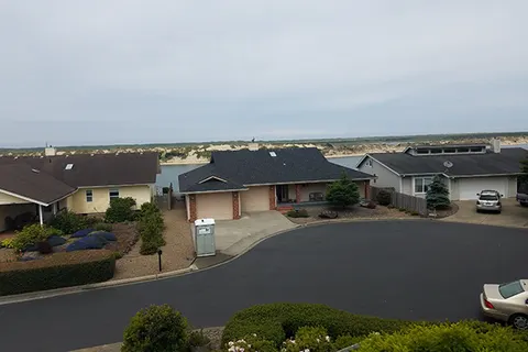 Completed residential roof replacement in the Willamette Valley